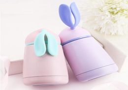 Rabbit Thermo Cup Stainless Steel kid Thermos bottle For water Thermo Mug Cute Thermal vacuum flask child water bottles4378516