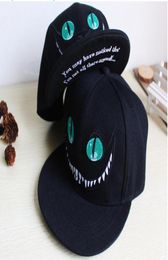 Alice in Wonderland Cheshire Cat cartoon snapback hats cap for Men Women snap back Baseball cap snapback hiphop6545576