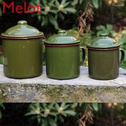 Mugs Chinese Retro Outdoor Heating Teacup Water Cup Strong And Durable Gift