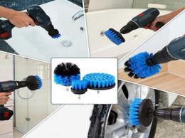 Power Scrub Brush Drill Cleaning Brush 3 pcslot For Bathroom Shower Tile Grout Cordless Power Scrubber Drill Attachment Brush JXW8426830