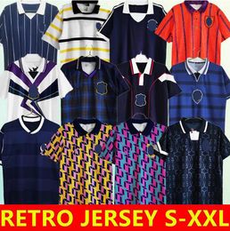 1978 1982 Scotland Retro Soccer Jerseys National Team 86 89 91 92 93 94 96 98 2000 MCGINN LAMBERT GALLACHER HENDRY SCoTlaNd Vintage Collection Home Away Football Shirt