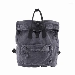 School Bags Brand Retro Vintage Canvas Backpack Women Bag For Teenager Girls Female Design Fabric Soft Daily Daypack Student Book