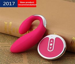 New Pretty Love Indulgence Silicone Wireless Remote Control Vibrator dual vibrators bullet egg Adult Sex Toys For Couples recharge1019306