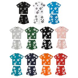 Designer shirt Bubble Cotton Wreath shirts Street Casual tee Summer Outdoor tshirt Hip Hop tshirts Oversized tees Daily Outfit Man Tops Eu S--XL