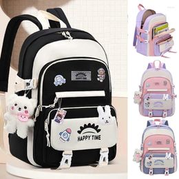 School Bags Japanese High Girls Backpack For Teenage Multi Pockets Kawaii Women Cute Book Bag Mochila