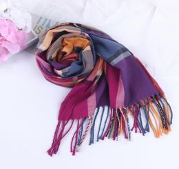 2021 Classic fashion high quality men039s and women039s scarves thick cashmere scarves neck scarves to send T11176424