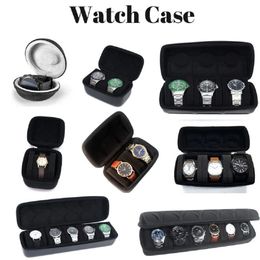 Watch Box Travel Roll Case for 2356 Watches Storage Watch Protector Organiser Shockproof Display Case for Men Women Black 240517