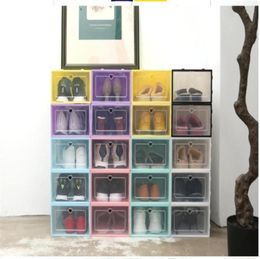 PP Transparent Plastic Storage Shoe Boxes Storage Dustproof Drawer Storage Box Cabinet CZG 002216z3283868