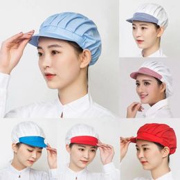 Berets Men Women Dustproof Cooking El Kitchen Tools Cook Cap Restaurants Accessories Chef Hat