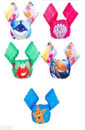 2018 Kids Puddle Jumper Cartoon Life Jacket Vest Children Swim Trainers Arm Floats Arm Band Floats9613296