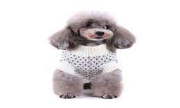 dog sweater Pet Dog Cat Winter Warm Footprint Sweater Coat Costume Apparel clothes for small dogs puppy clothes3049742