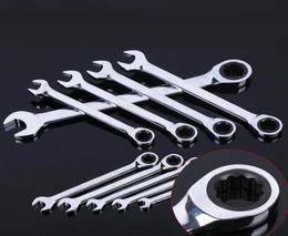 832mm Ratchet Wrench Set Geared Spanner Set for Car Repair Tool Kit Torque wrench Combination Wrench Tools Set Universal Keys9739227