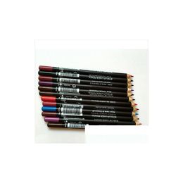 Lip Pencils Good Quality Lowest Best-Selling Sale New Eyeliner Lipliner Pencil Twee Different Colors Drop Delivery Health Beauty Makeu Otjts