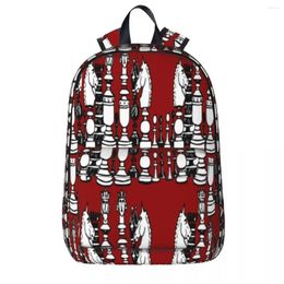 Backpack Master Of Chess Boy Girl Bookbag Children School Bags Cartoon Kids Rucksack Laptop Shoulder Bag Large Capacity