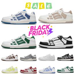 Designer Skelet Bones Sapatos atléticos Homens homens pretos Aimiriss Sapatos Skel Top Baixo jogging Casual Skel Skeleton