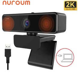 Webcams Nuroom V11 network camera full HD network camera with microphone USB 2.0 PC computer zoom suitable for Skype 1080P J240518