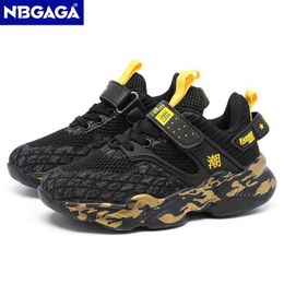 Athletic Outdoor Kids Shoes Running Boys School Summer Breathable Sports Sneakers Non Slip Casual Outdoor Walking Footwear Y240518