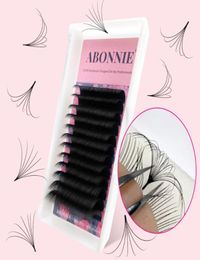 False Eyelashes Abonnie Fast Blomming Lashes Soft Easy Fan Mega Volume Fans Premium Lash Extensions Supplies For Eye BeautyFalse1239222