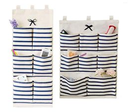 Laundry Bags Hanging Organiser Cotton And Linen Made Personal Small Items Storage Bathroom Candy Crafts