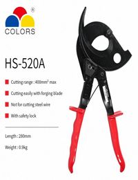 Ratchet Cable Cutter for cutting copperaluminum cablessingle standed and multi stranded wireelectrical wire cable cutters CrtI3444080