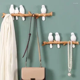 Hooks Love Birds Creative Hanger Wall Hanging Decoration Hook Into The Door Living Room Porch Bedroom To Place Shelf