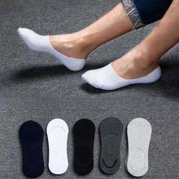 Men's Socks All-match Comfortable Solid Color Soft Clothing Accessories Simple Men Hosiery Ankle Short Cotton