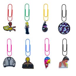 Novelty Items New Life Cartoon Paper Clips For Home Sile Bookmarks With Colorf Nurse Gifts Memo Pagination Organize Office Stationery Otggf