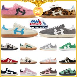 Free shipping designer casual shoes for men women trainers Leopard Hair Cream Blue Fox Brown Bliss Pink Purple Beige Black mens sneakers sports