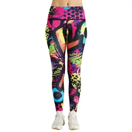 Active Pants Women's High Waisted Workout Leggings Yoga Fitness Waist Gym Ladies Tights Female Clothes Sportswear