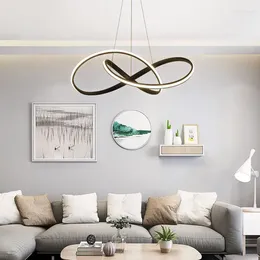 Ceiling Lights Modern Led Light Nordic Minimalist Ring Lighting Fixture Living Bedroom Dining Restaurant Indoor Decor Luminaire Lamps