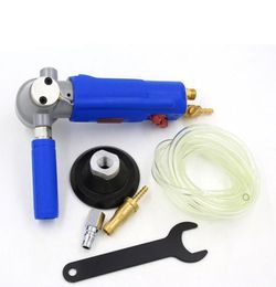 Water Jet Pneumatic Grinder Power Tools 3 or 4 Inch Marble Jade Stone Floor Air Polisher Sander Grinding Tool Three Gear Speed Adj8567816