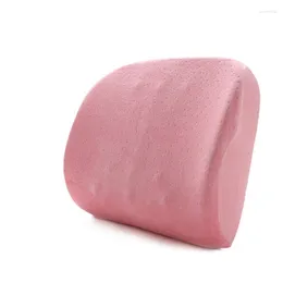 Pillow Girl Pink Chair Pillows Lumbar Support For Office Waist Massage Memory Foam Back Pain Car Rest