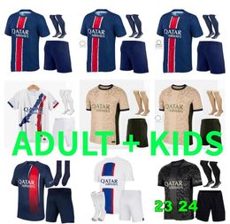 2024 2025 Paris MBAPPE HAKIMI soccer jerseys ZAIRE-EMERY BARCOLA G.RAMOS ASENSIO LEE KANG IN O.DEMBELE 23 24 25 maillot foot men kids uniforms Maillots de football shirt