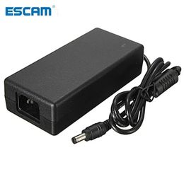 2024 ESCAM AC For DC 12V 6A 72W Power Supply Charger Adaptor For LED Strip Light CCTV Camera Charger 5.5mm x 2.5mm PlugAC to DC adapter for CCTV camera
