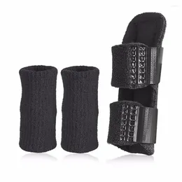 Wrist Support Ligament Pain Adjustable Knitted Protective Gear Finger Splint Suit Guard Sleeve