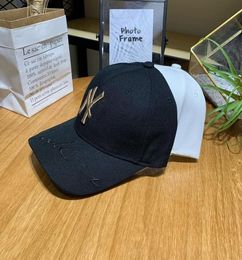 Hat MB hard top embroidery signature N Yankees adjustable baseball cap Sunshade baseball cap sunshade ins6155323