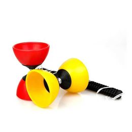 Yoyo Interesting Chinese YOYO 3 Bearing Diabolo Set Metal Rod Bag Toys for Children and Adults Y240518