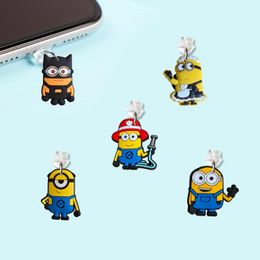 Cell Phone Straps Charms 26 Cartoon Shaped Dust Plug Usb Charging Port Anti For Cute Charm Plugs Drop Delivery Otxqb Otxn9