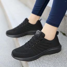 Casual Shoes Women Sneakers Mesh Breathable Summer Pattern Soft Sole Non Slip Sneaker Women'S Sports