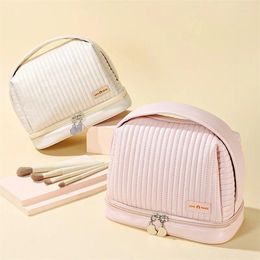 Cosmetic Bags Bag Waterproof PU Women Make Up Case Travel Zipper Candy Color Makeup Beauty Wash Organizer Pouch Bath Toiletry