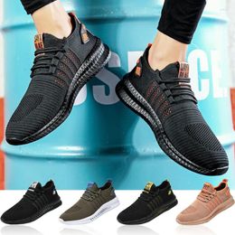 Casual Shoes Superlight Running Men Breathable Sports Sneakers Lace-Up Man Walking Non-slip Athletic Training Footwear