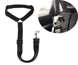 Dog Leashes Cat Safety Seat Belt Strap Car Headrest Restraint Adjustable Pet Restraints Vehicle Seatbelt Harness XBJK21066022957