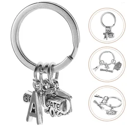 Gift Wrap Graduation Season Keychain For Teen Pendant Utility Meaningful Stainless Steel