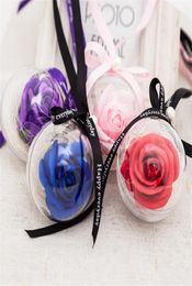 Decorative Flowers Wreaths Valentine039s Day DIY Soap Flower Gift Rose Box Bouquet Wedding Home Festival Scented Bath Body Pe9011431