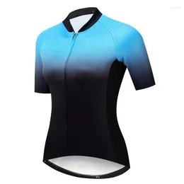 Racing Jackets Summer Flower Cycling Jersey Women Pro Team MTB Bike Clothing Tops Bicycle Shirt Cycle Wear