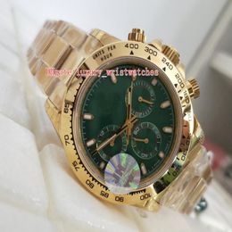 Best quality men Wristwatches JHF Cosmograph 116508-0013 116508 40mm ETA 4130 Movement Chronograph Automatic mechanical Mens Watch Watc 208x