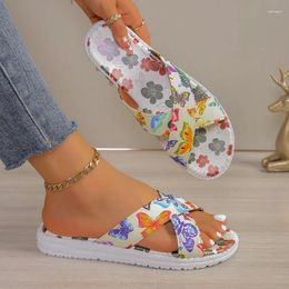 Casual Shoes 2024 Trend Summer Outdoor Women's Sandals Fashionable And Comfortable Square Toe Retro Beach Non-Slip