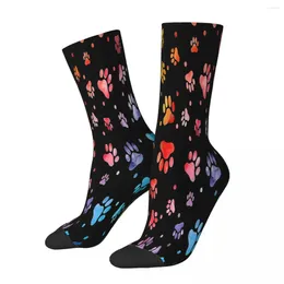 Men's Socks Watercolor Colorful Animal Cute Forest Ocean Male Mens Women Autumn Stockings Harajuku