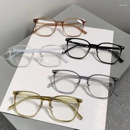 Sunglasses Women's Fashion Presbyopia Eyeglasses Frame Unisex Lightweight HD Reading Glasses Men Large Square Eyewear Prescriptions