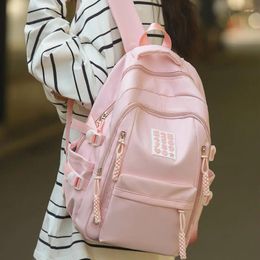 Backpack Fashion Women Large Capacity For Teenagers Black School Bag Female Business Travel Bookbag Girl Waterproof Mochila